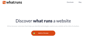 Webサイトで使用されているフレームワークやサーバ、フォントを分析できるwhatrunsのサムネイル